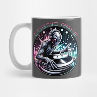 Alien DJ Cosmic Beats Mug